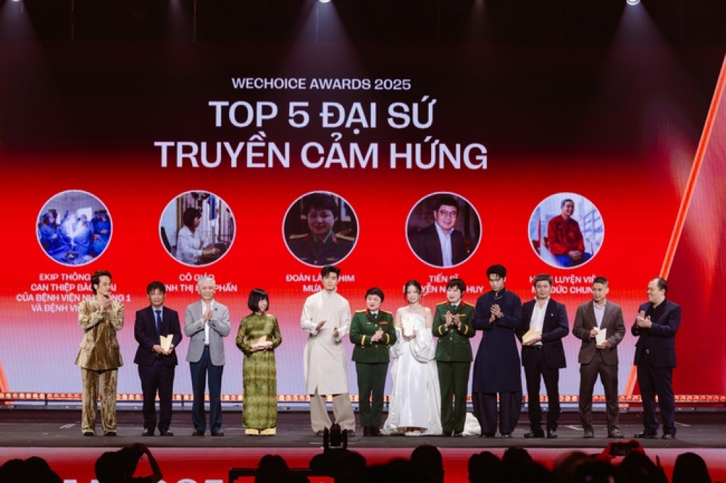WeChoice Awards 2025: Vinh danh những con người viết tiếp câu chuyện Việt Nam